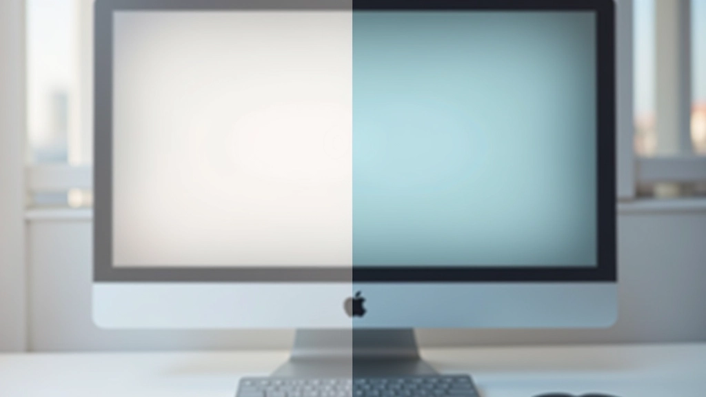 Vorher-nachher Vergleich: minimales Design ohne Textur und dasselbe Design mit subtlem Rausch-Overlay